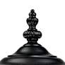 4_John Timberland Bellagio 21 1/4" Textured Black Outdoor Post Light more views