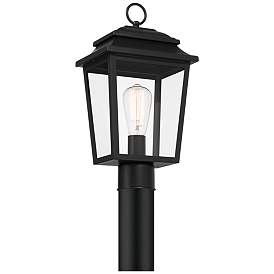 Image5 of John Timberland Bellis Verde 16" Textured Black Outdoor Post Light more views