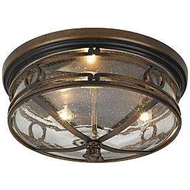 Image5 of John Timberland Beverly Drive 14" Wide Indoor-Outdoor Ceiling Light more views