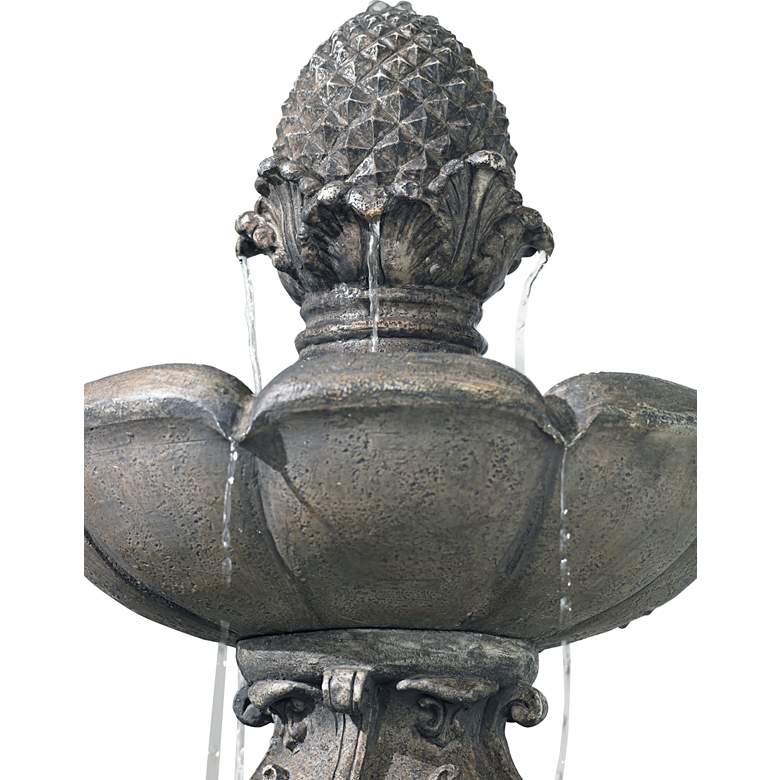 Image 3 John Timberland Browning 65" High Three-Tier Traditional Fountain more views