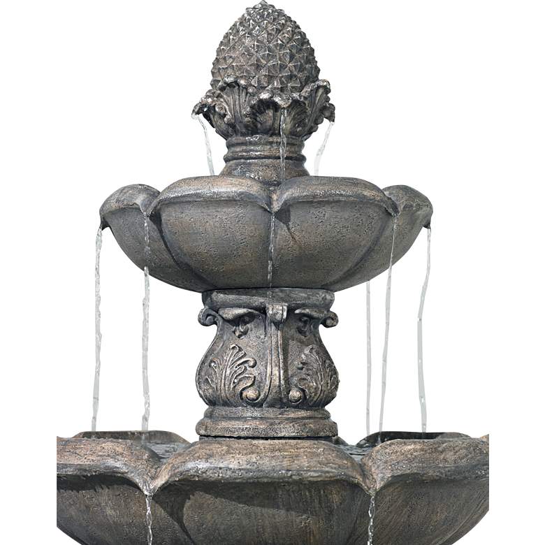 Image 4 John Timberland Browning 65" High Three-Tier Traditional Fountain more views