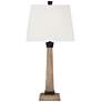 John Timberland Buchan 29 1/2" Wood Pedestal Table Lamps Set of 2