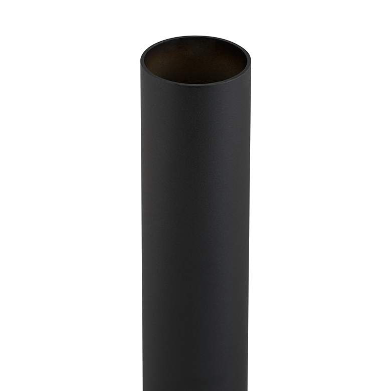 Image 2 John Timberland Cantwell 76" High Black Outdoor Light Post more views