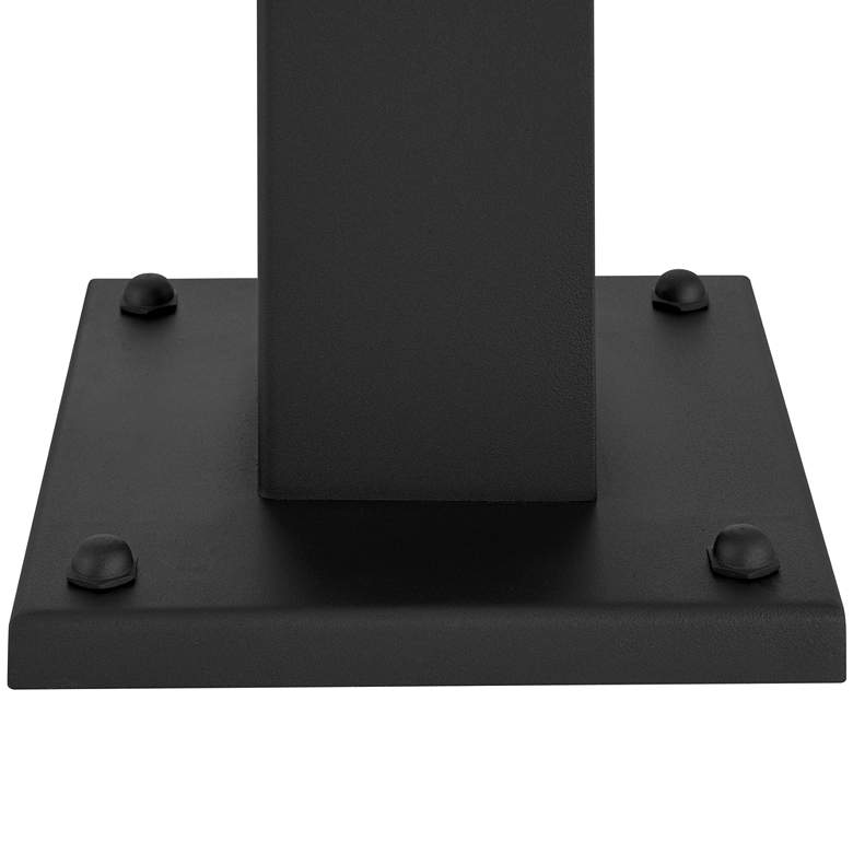 Image 4 John Timberland Cantwell 76" High Black Outdoor Light Post more views
