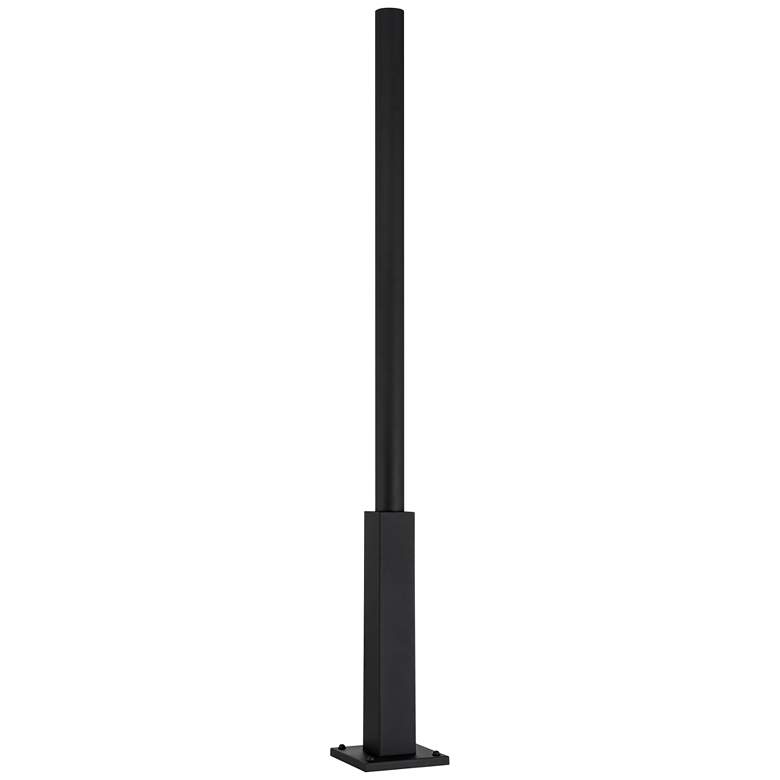Image 5 John Timberland Cantwell 76" High Black Outdoor Light Post more views