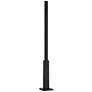 5_John Timberland Cantwell 76" High Black Outdoor Light Post more views
