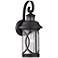 John Timberland Capistrano 15 3/4" Black Motion Sensor Outdoor Light