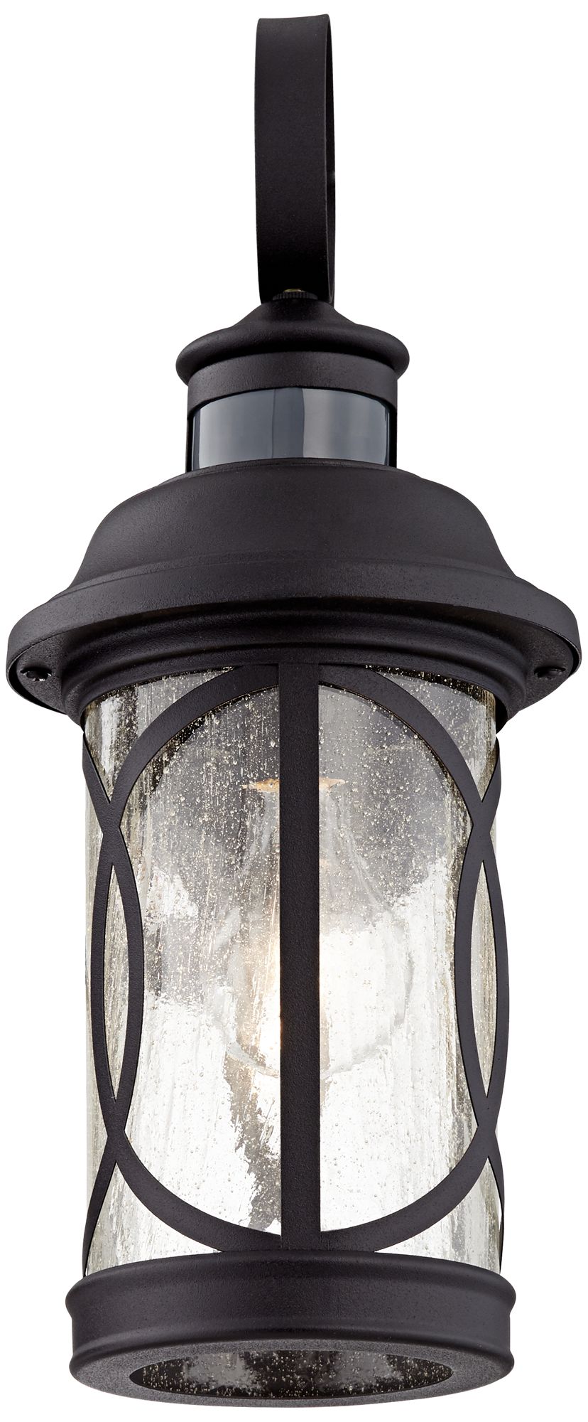 John Timberland Capistrano 15 3/4" Black Motion Sensor Outdoor Light