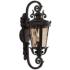 John Timberland Casa Marseille 19" Bronze Scroll Outdoor Wall Light