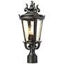 3_John Timberland Casa Marseille 20 1/2" High Bronze Outdoor Post Light