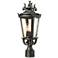 John Timberland Casa Marseille 20 1/2" High Bronze Outdoor Post Light