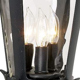 Image5 of John Timberland Casa Marseille™ 21 1/2" High Black Outdoor Wall more views