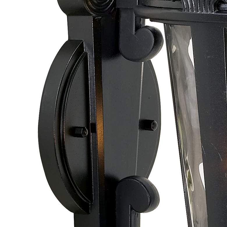 Image 7 John Timberland Casa Marseille™ 21 1/2" High Black Outdoor Wall more views