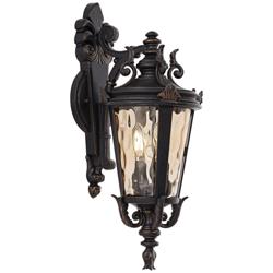 John Timberland Casa Marseille 21 3/4" High Bronze Outdoor Wall Light