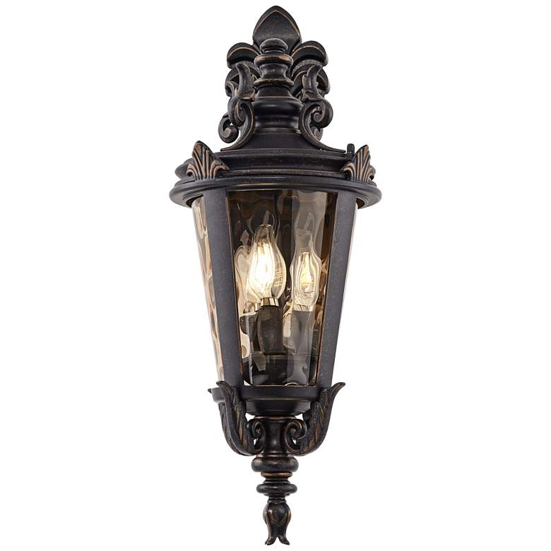 Image 5 John Timberland Casa Marseille 21 3/4" High Bronze Outdoor Wall Light more views