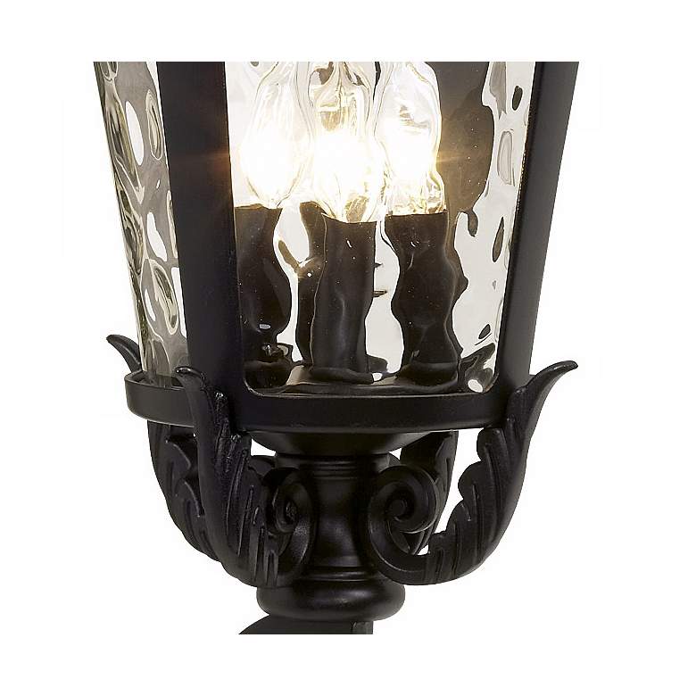 Image 4 John Timberland Casa Marseille 27 1/2" High Black Outdoor Wall Light more views