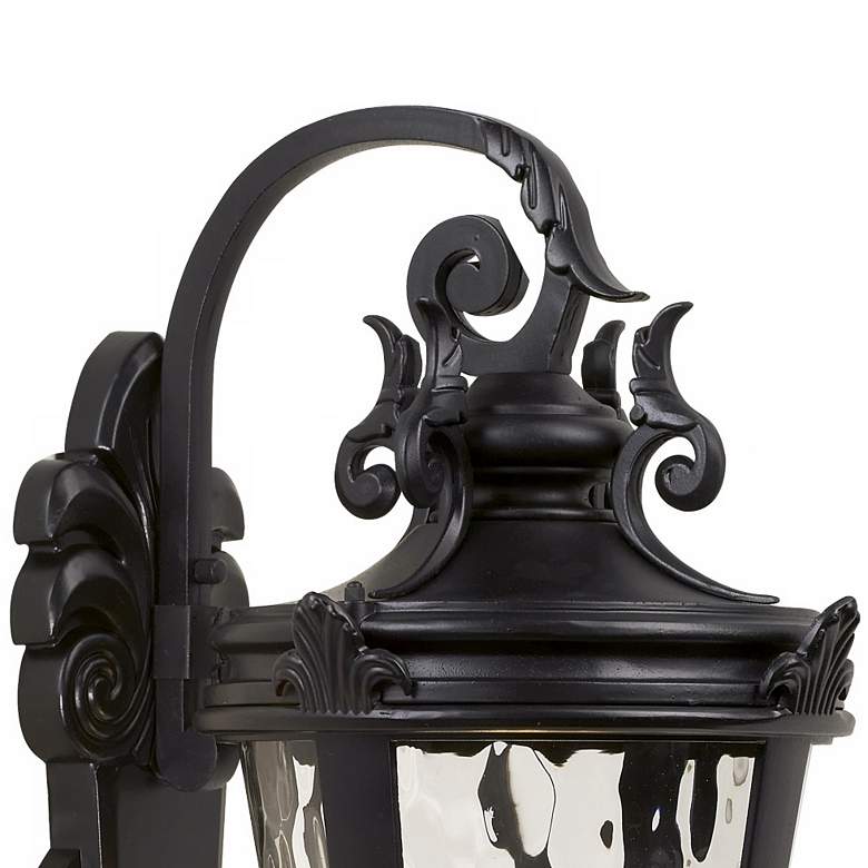 Image 5 John Timberland Casa Marseille 27 1/2" High Black Outdoor Wall Light more views