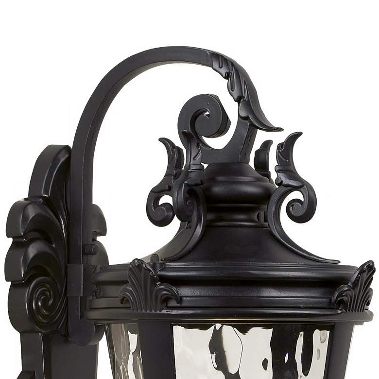 Image 5 John Timberland Casa Marseille 27 1/2 inch High Black Outdoor Wall Light more views