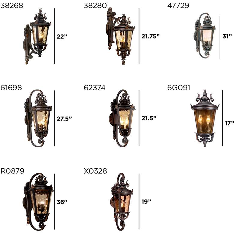 Image 7 John Timberland Casa Marseille 27 1/2" High Bronze Outdoor Wall Light more views