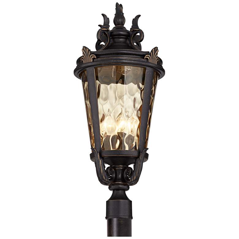 Image 6 John Timberland Casa Marseille 28" Bronze 4-Light Outdoor Post Light more views