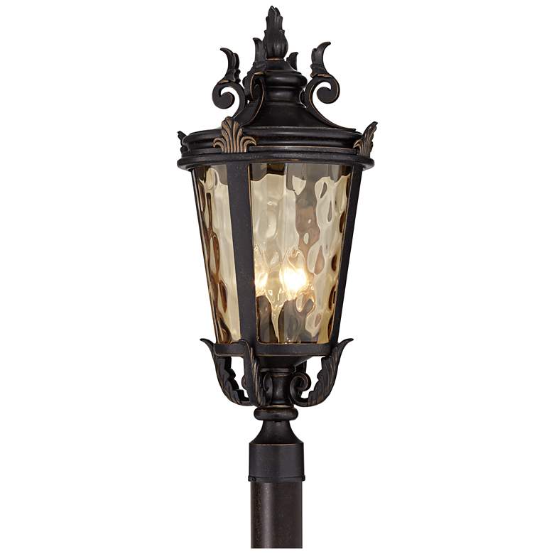 Image 7 John Timberland Casa Marseille 28" Bronze 4-Light Outdoor Post Light more views
