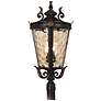 3_John Timberland Casa Marseille 33 1/2" High Bronze Outdoor Post Light more views