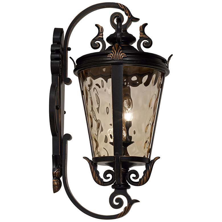 Image 6 John Timberland Casa Marseille 36" High Scroll Arm Outdoor Wall Light more views