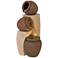 John Timberland Cascading Jugs 30" High Indoor-Outdoor LED Fountain