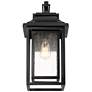 5_John Timberland Cecile 21 1/4" Black Box Lantern Outdoor Wall Light more views