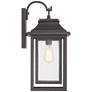 7_John Timberland Cecile 21" Bronze Box Lantern Outdoor Wall Light more views