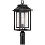 Thumbnail2 of John Timberland Cecile 23 1/4" Black Box Lantern Outdoor Post Mount