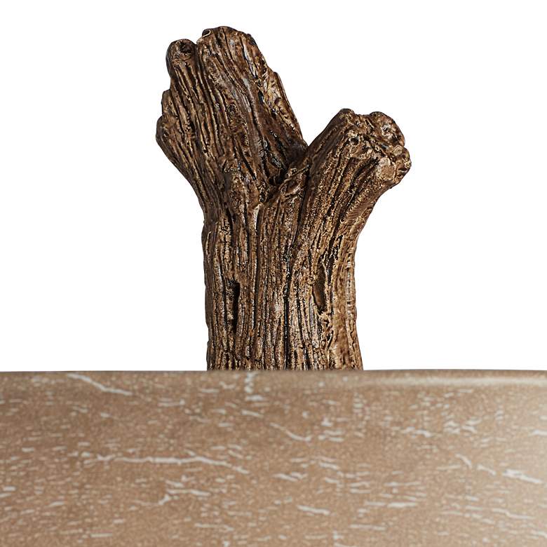 Image 4 John Timberland Climbing Bears 22 1/2 inch Rustic USB Table Lamps Set of 2 more views