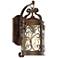 John Timberland Conway 17 1/2" Bronze Scroll Outdoor Wall Light