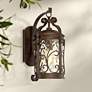 1_John Timberland Conway 17 1/2" Bronze Scroll Outdoor Wall Light