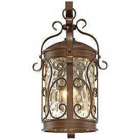 Image5 of John Timberland Conway 17 1/2" Bronze Scroll Outdoor Wall Light more views