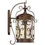 7_John Timberland Conway 17 1/2" Bronze Scroll Outdoor Wall Light more views