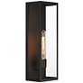 6_John Timberland Cornell 18" High Sand Black Box Outdoor Wall Light more views