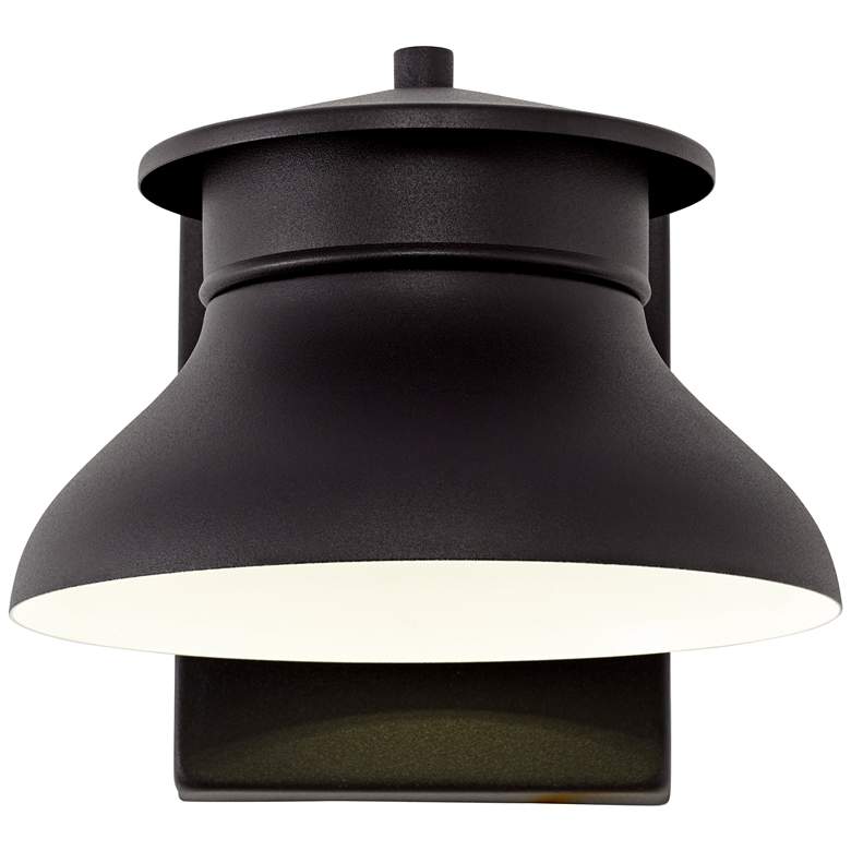 Image 5 John Timberland Danbury 5" High Black LED Wall Sconce Set of 2 more views