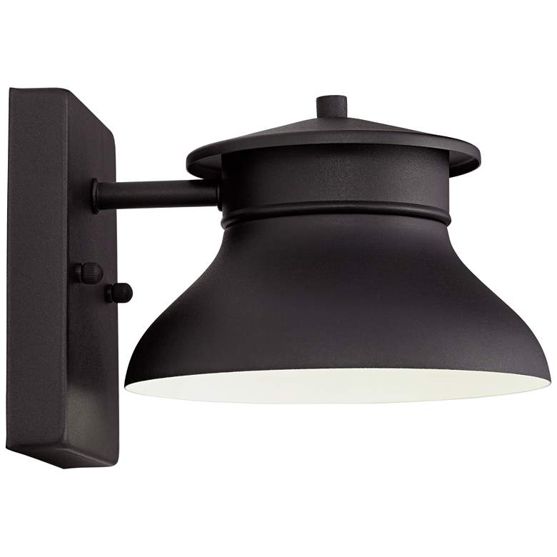 Image 6 John Timberland Danbury 5" High Black LED Wall Sconce Set of 2 more views