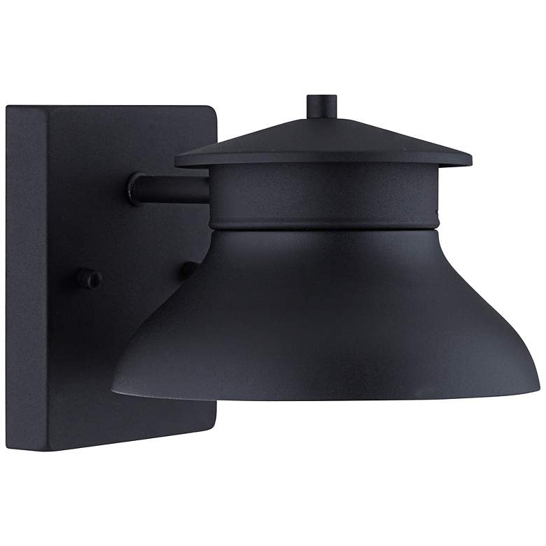 Image 3 John Timberland Danbury 6 1/4 inch High Black Dark Sky LED Outdoor Light