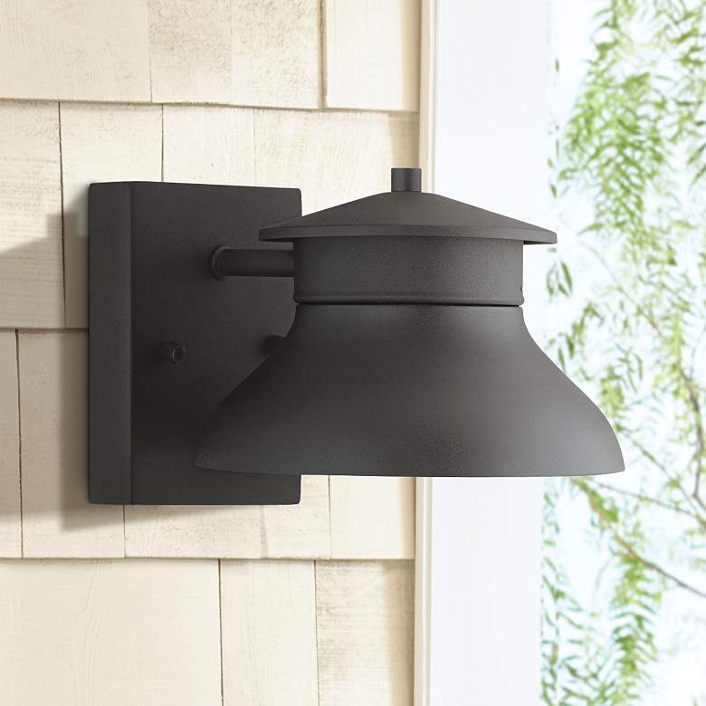 Image 2 John Timberland Danbury 6 1/4 inch High Black Dark Sky LED Outdoor Light