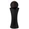 John Timberland Dark Sphere 35 1/2" High LED Pillar Bubbler Fountain
