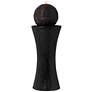 7_John Timberland Dark Sphere 35 1/2" High LED Pillar Bubbler Fountain more views