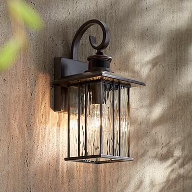 Motion Outdoor Light Fixtures | Lamps Plus