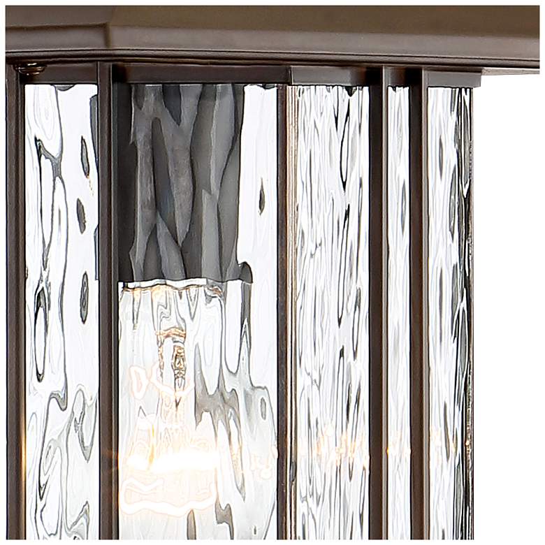 Image 4 John Timberland Deaver 15 1/4" Bronze Motion Sensor Outdoor Wall Light more views