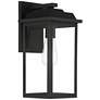 5_John Timberland Eastcrest 15 1/4" Black Outdoor Lights Set of 2 more views