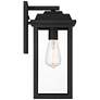 6_John Timberland Eastcrest 15 1/4" Black Outdoor Lights Set of 2 more views