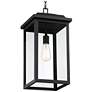4_John Timberland Eastcrest 20 1/2" Textured Black Outdoor Hanging Light more views
