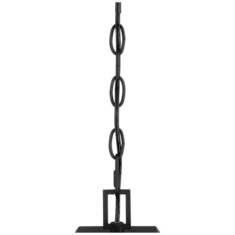 Image 4 John Timberland Eastcrest 20 1/2" Textured Black Outdoor Hanging Light more views