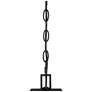 5_John Timberland Eastcrest 20 1/2" Textured Black Outdoor Hanging Light more views